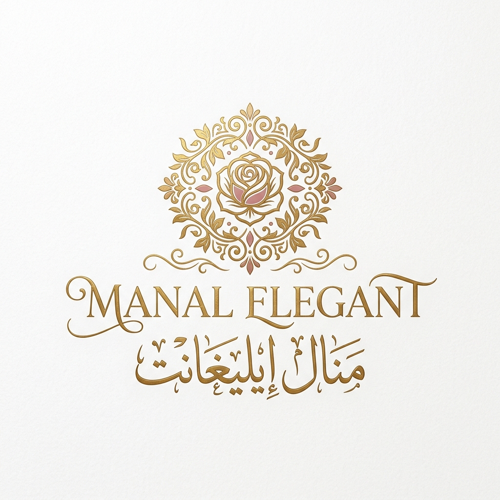 Manal Elegant Logo